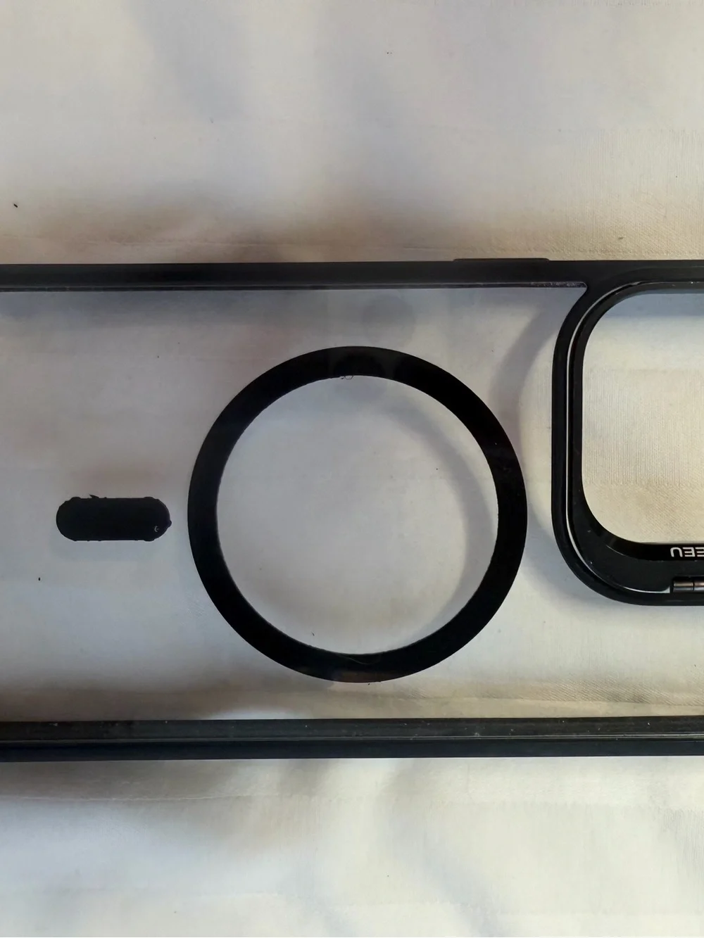 Black Protective Case Frame for iPhone 17